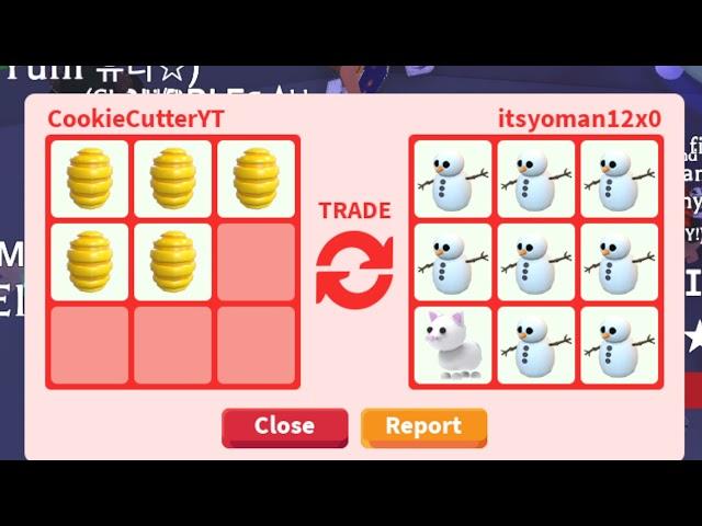 I traded only HONEY CANDY In Adopt Me! Roblox adopt me trades