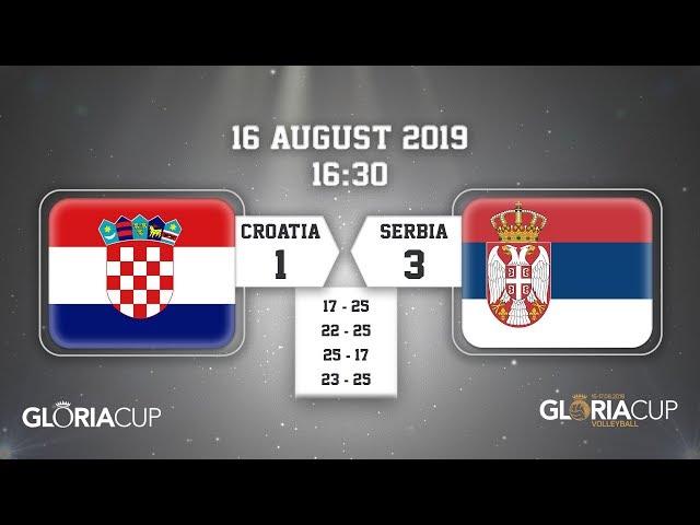 Gloria Cup Volleyball Day 2: Croatia - Serbia