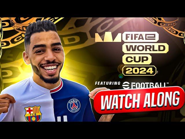 MY FIRST EVER STREAM | FIFAe World Cup 2024 ft. eFootball MOBILE