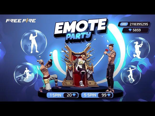 new emote party event confirm date | New Event Free Fire Bangladesh Server | Free Fire New Event