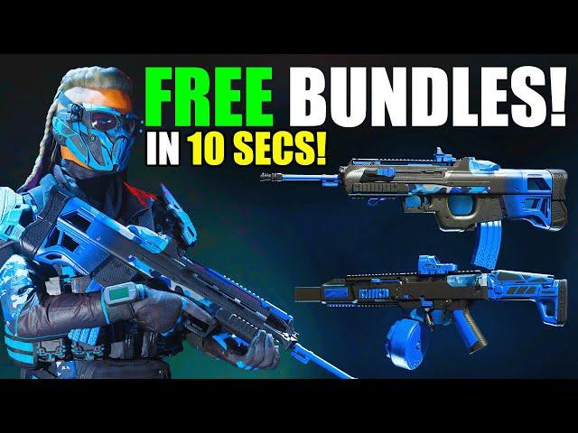 *SUPER FAST*  Unlock 3 x FREE BUNDLES in 10 Seconds! (New Free MW3 Operator) FREE BLUEPRINTS Warzone