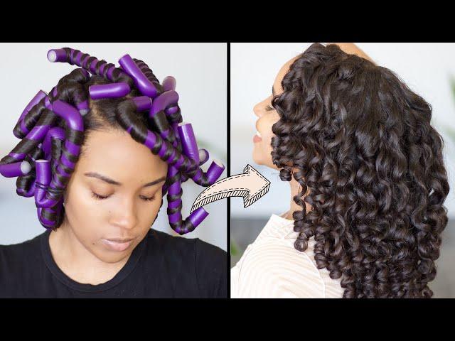 How To: Flexi Rod Set (Easy Method) for Beginners | Natural Hair Care