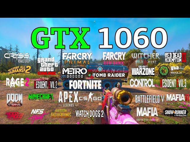 GTX 1060 3GB + i5 3570 in 2021 | Test in 32 Games