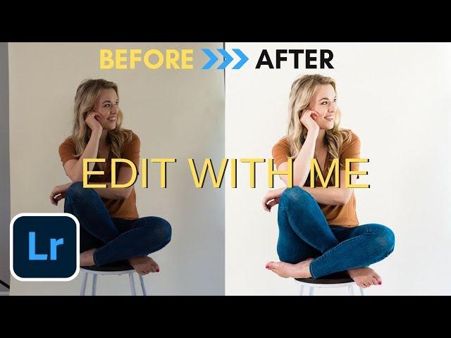 Watch Me Edit in Lightroom Classic Editing Headshot Photos