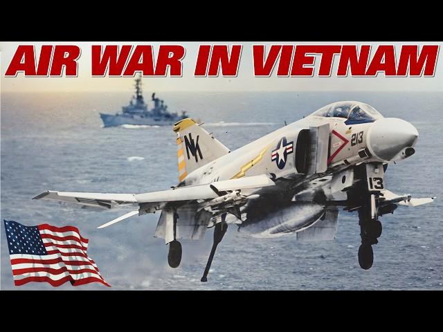 AIR WAR IN VIETNAM | F-8 Crusader, F-4 Phantom And F-100 Super Sabre U.S. Jet Fighters