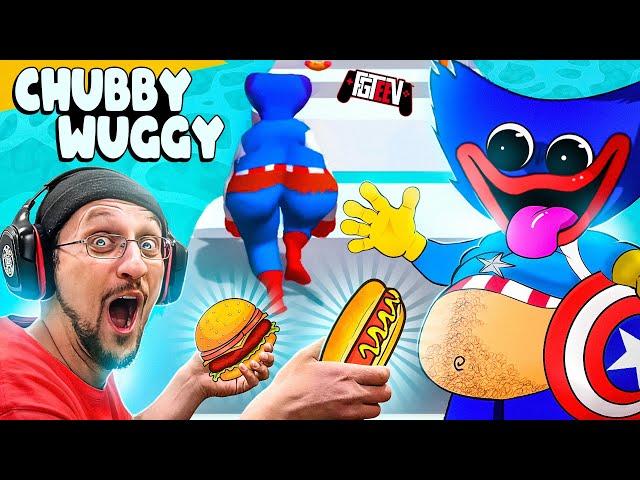 Making HUGGY WUGGY Chubby Wubby! He's Back in MY HOUSE! (FGTeeV Survive the IMPOSTOR Distractions)