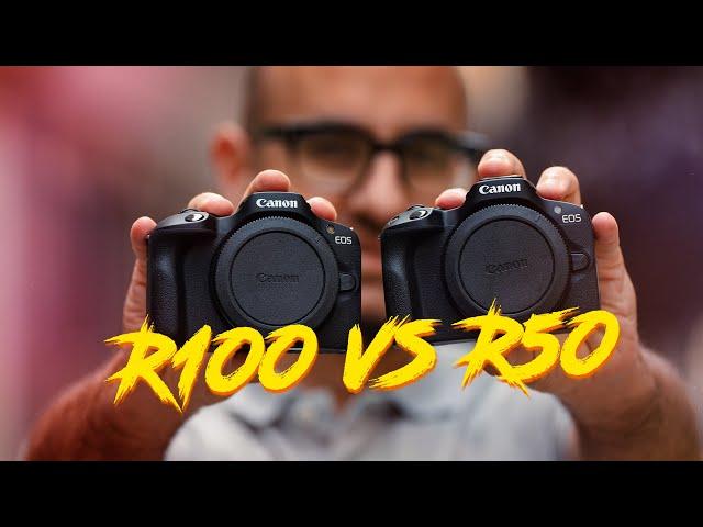 Canon R50 vs R100: ¿merece la pena pagar un poco más por esta cámara?