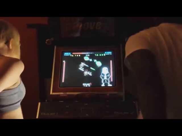 [Undertale x DDR] MEGALOVANIA on an actual machine