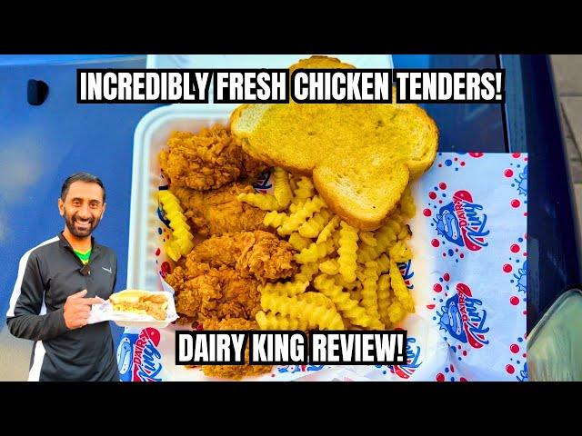 INCREDIBLY Tender And FRESH Chicken Tenders! Dairy King, Birmingham | One Take Review!