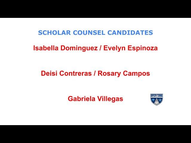 Uplift High school 2022 - 2023 Live Stream Scholar Counsel Debate