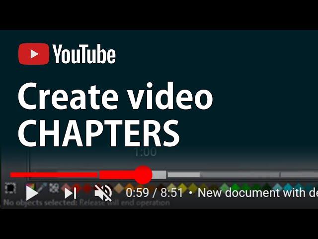 How to add CHAPTERS to YouTube videos | New YouTube feature