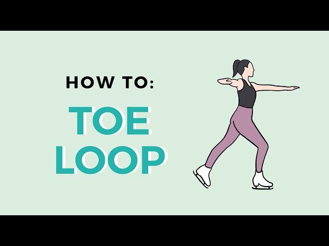 HOW TO DO A TOE LOOP JUMP || OFF-ICE TRAINING | Coach Michelle Hong