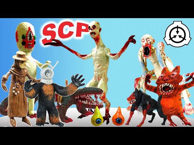 SCP against TREVOR HENDERSON! Who is stronger? Who will win? Sculpting SCP with Horror Maker!