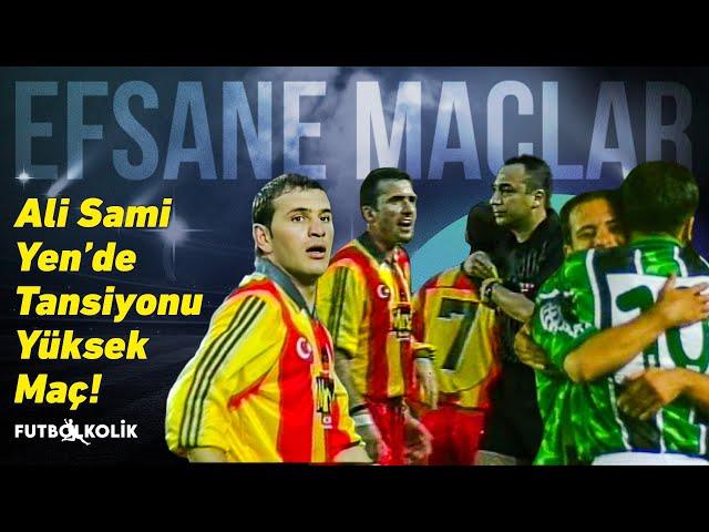 Galatasaray - Denizlispor 1999-00 Sezonu | Ali Sami Yen'de Tansiyonu Yüksek Maç!