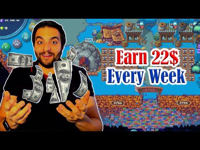 Pixels Play to Earn: Passive Income with Best Berry Farming Strategy! (Altyazili)