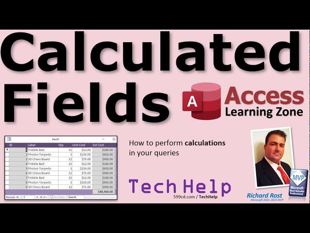 Calculated Fields in Microsoft Access - How to Perform Calculations in Queries & Form Footer Totals