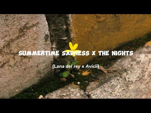 summertime x the nights‼️VIRAL DI TIKTOK song!! [ lana dei rey x avicii ]
