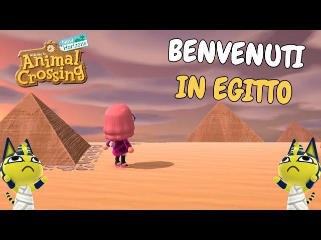 BENVENUTI IN EGITTO  ANIMAL CROSSING NEW HORIZONS