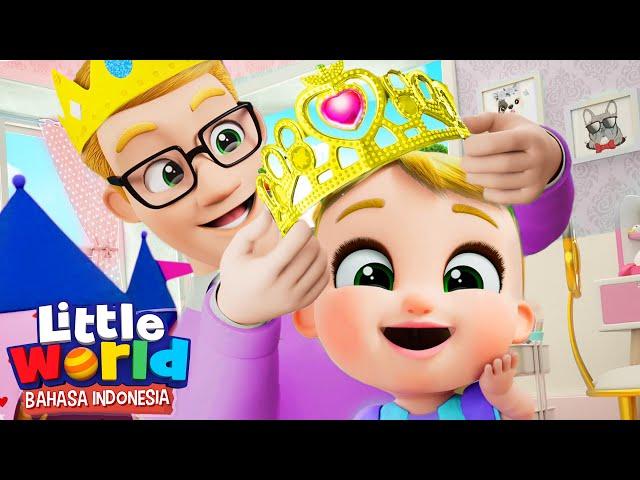 Nina Menjadi Putri yang Cantik | Kartun Anak | Little World Bahasa Indonesia