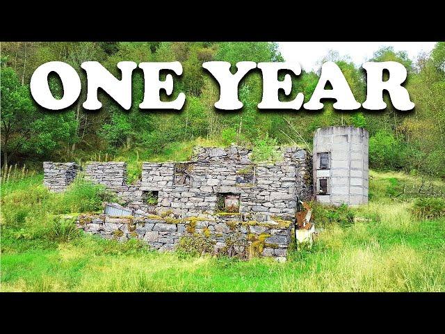 One Year Renovation an Abandoned Norwegian Farm