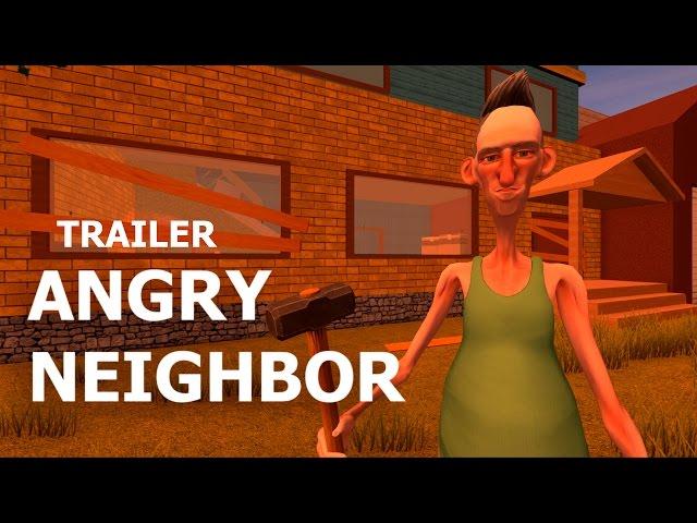 ANGRY NEIGHBOR - GAMEPLAY TRAILER (Android) - [ЛУЧШАЯ ПАРОДИЯ ПРИВЕТ СОСЕД НА АНДРОИД]