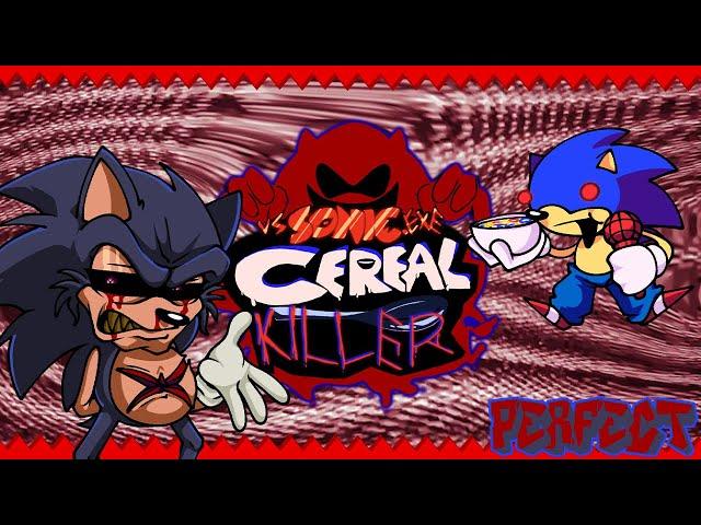 Friday Night Funkin' - Perfect Combo - VS Sonic.EXE Cereal Killer (DEMO) Mod [HARD]