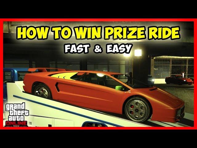 How to Claim Prize Ride FAST in GTA 5 Online - FREE CAR