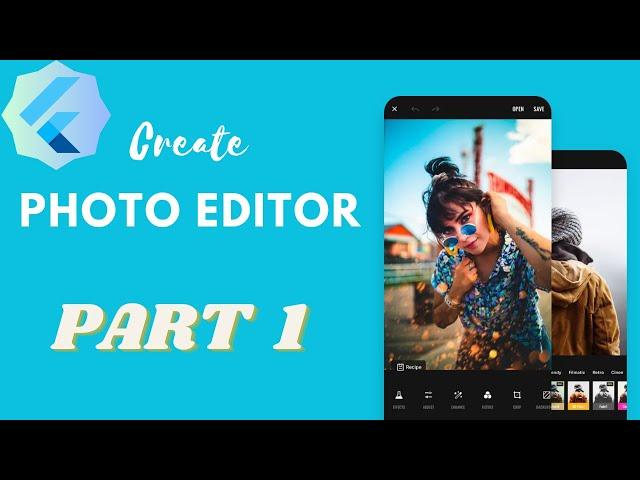 Create Photo Editor with Flutter - PART 1 - Select Image