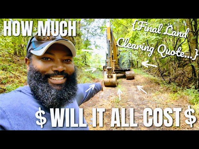 Full Price Breakdown Of The Land Clearing Job!!! | TURNING RAW LAND INTO A HOMESTEAD {DEBT FREE}