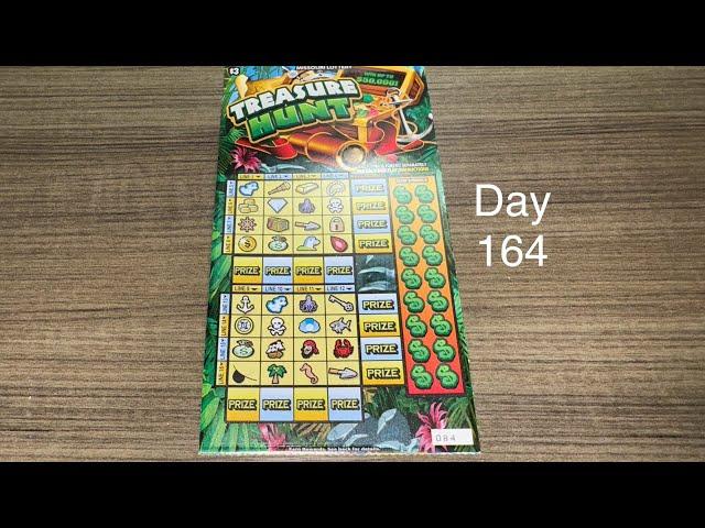 Treasure Hunt - Day 164 of Scratching Lottery Tickets - Missouri Lottery