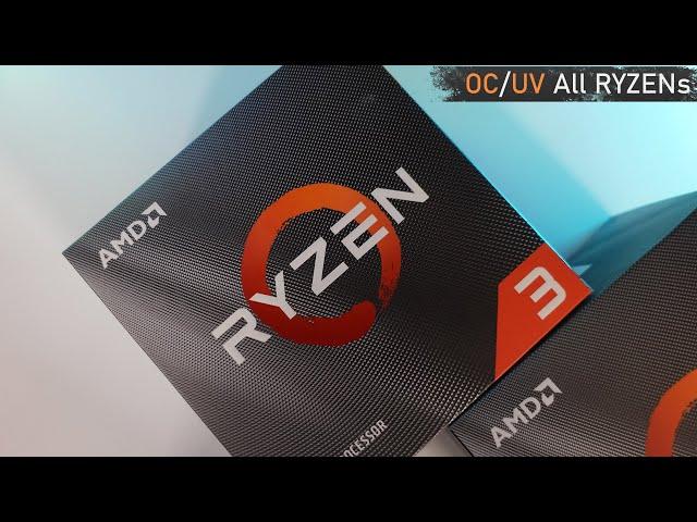 How to Overclock ALL RYZEN CPUs - Ryzen 1000, 2000, 3000 and 5000