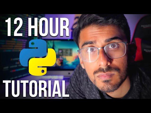 Python Tutorial for Beginners - Full Course in 12 Hours (2022)