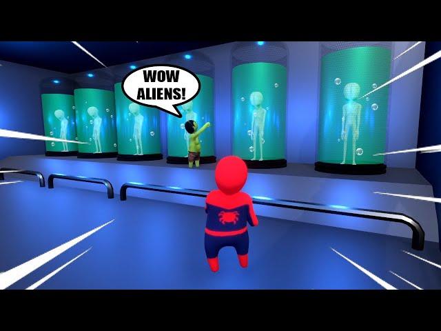 HULK AND SPIDERMAN NEEDS TO ESCAPE AREA 18 in HUMAN FALL FLAT