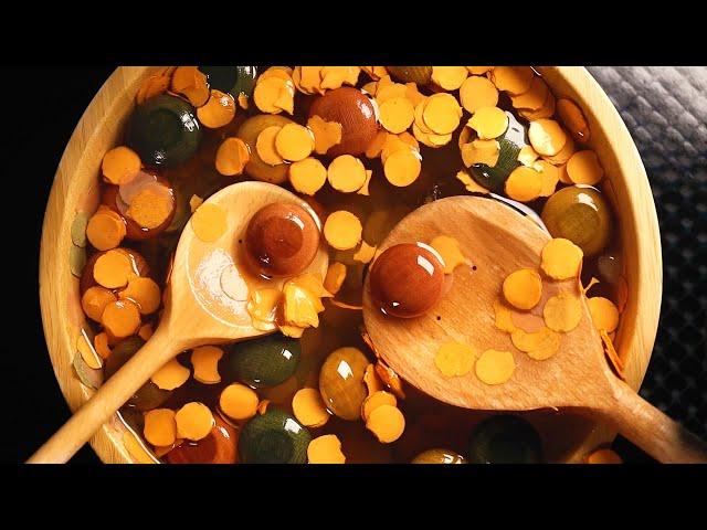 ASMR Very Satisfying Wood Soup for Sleep 제목은 포근한 나무수프 소리로 하겠습니다 근데 이제 얼음을 곁들인