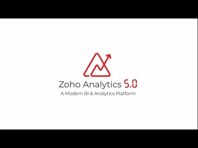 Zoho Analytics 5.0 - Zoho Partner