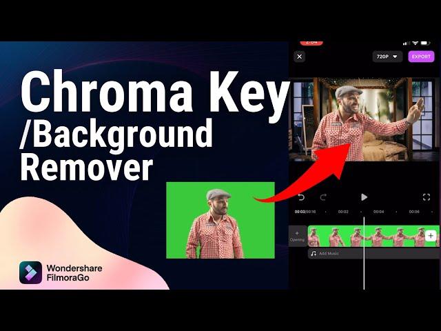 How to remove/change video background【Chroma Key/ Green Screen】