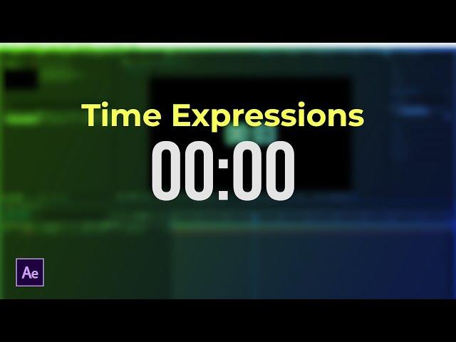 After effects tutorial: Countdown Timer Expressions in after effects