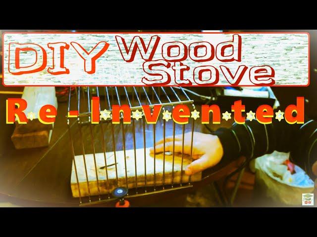 I think I just made one of the best portable wood fire stove ever, 1-2-4-8 Wood Stove #DIYWoodStove