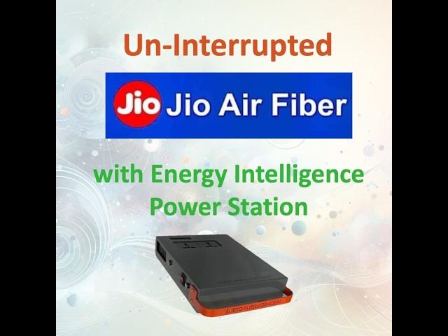 Ultimate Power Backup: Jio Air Fiber Power Station - Shakti Series 100 Review & Features