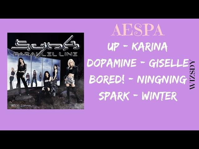 AESPA SOLO SONGS - SYNK: PARALLEL LINE PLAYLIST