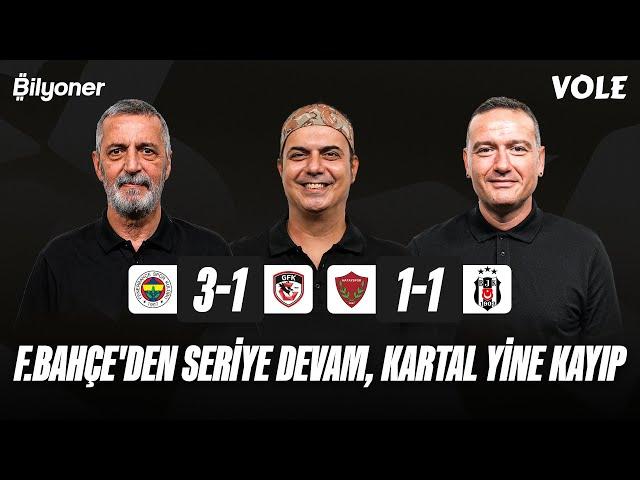 Fenerbahçe-Gaziantep FK, Hatayspor-Beşiktaş Maç Sonu | Abdülkerim Durmaz, Ali Ece, Emek Ege | NAKAVT