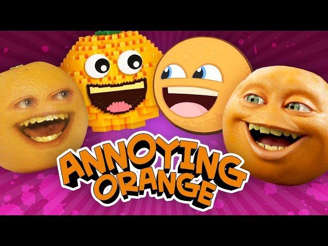 Annoying Orange in 4 Different Animation Styles! | 4K