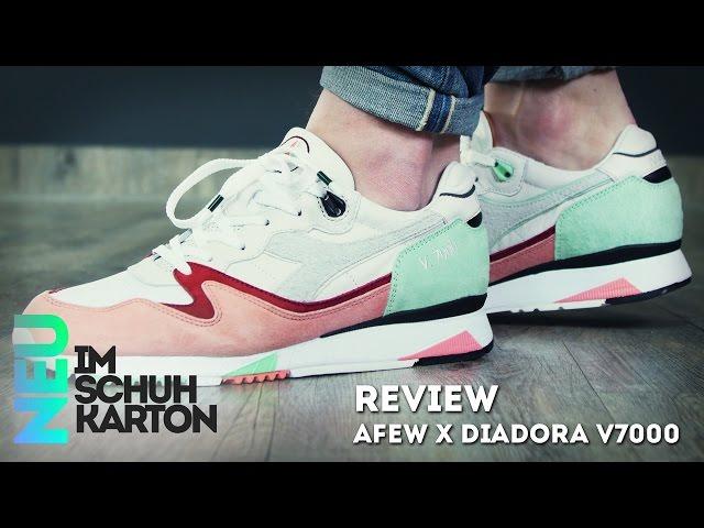 Afew x Diadora V7000 | Review