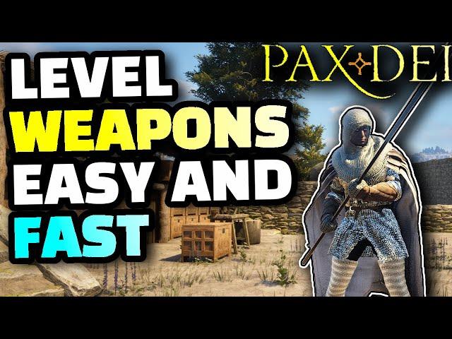 Pax Dei The BEST WAY To Level Weapons