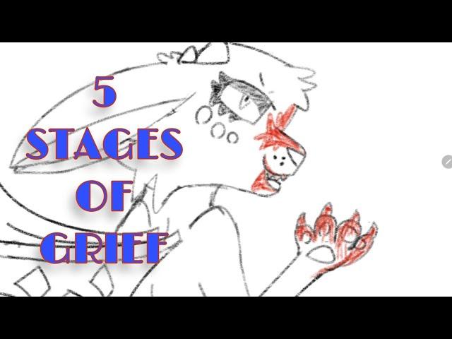 5 Stages of Grief Warrior Cats OC Animatic (Heavily Inspired By Treeetooop)