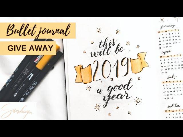 MY BULLET JOURNAL 2019 SET UP  Sunhuyn