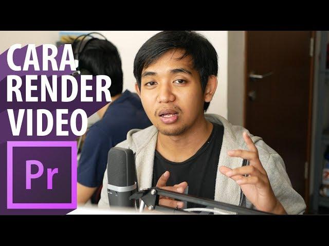 Settingan Buat Render Video Youtube Di Adobe Premiere Pro (Tutorial)