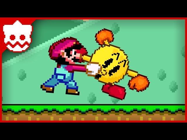 Pacman vs Super Mario (Spritars Animations)