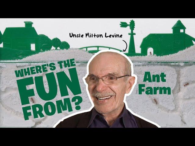 Meet the Uncle Milton Behind Uncle Milton's Ant Farm!  | Where's the Fun from?