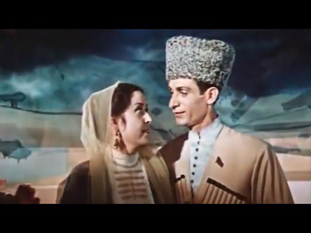 Ретро. Махмуд Эсамбаев & Зулай Сардалова - Чеченский танец (1960)